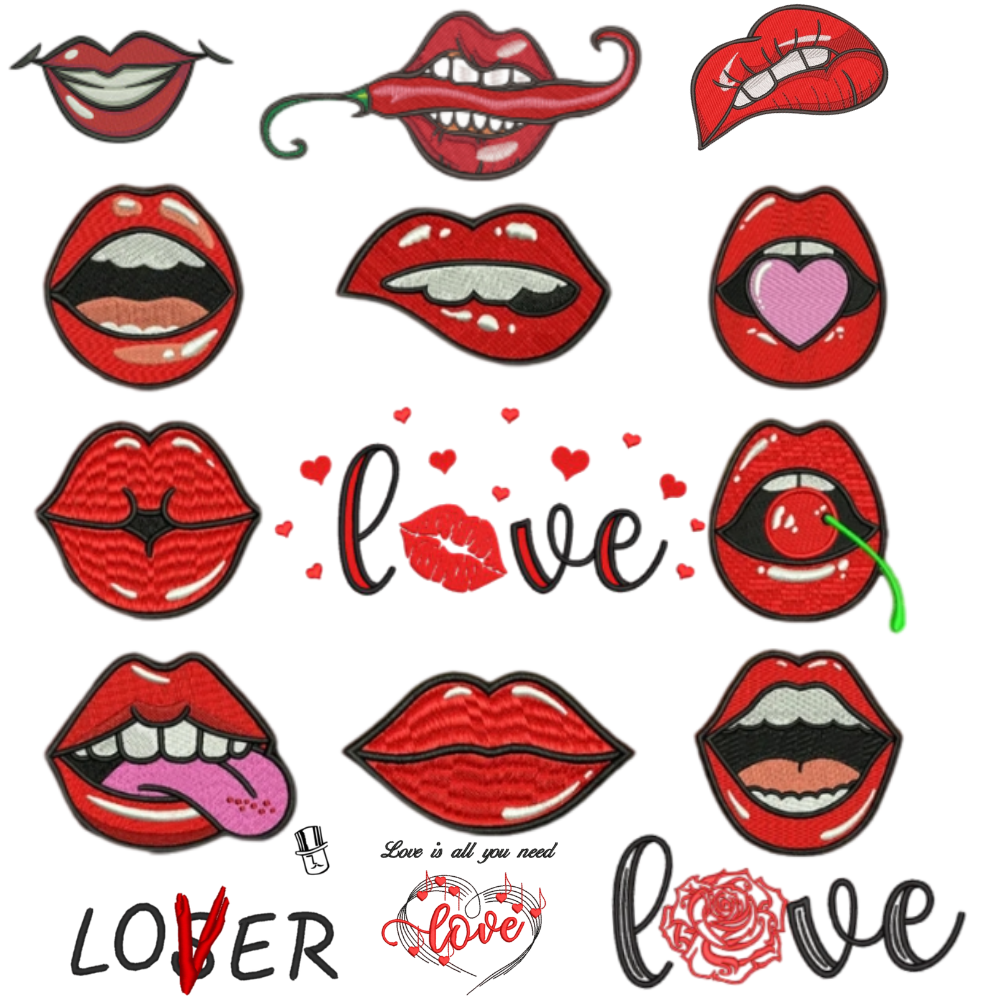 Love Embroidery Bundle